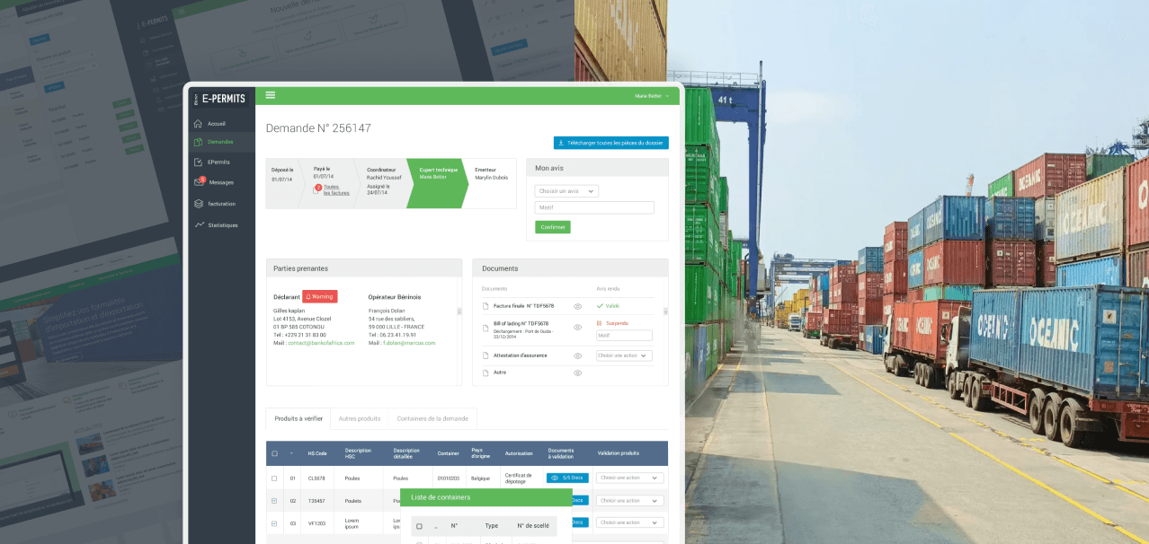 Guichet Unique d’import-export — Bureau Veritas