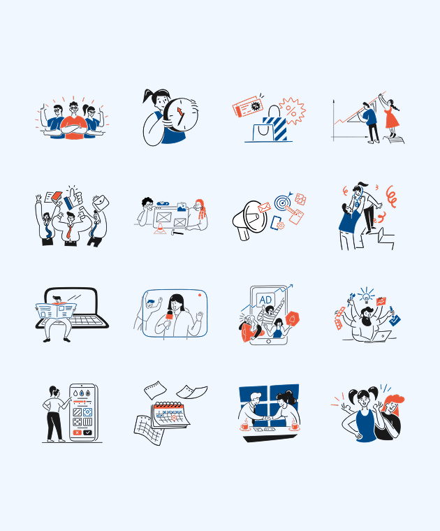 Site de L'Orange bleue — illustrations orangebleue